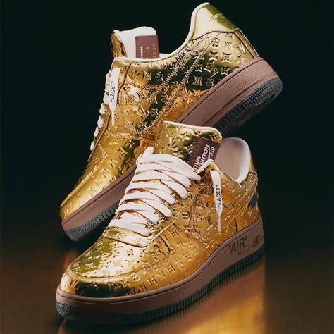 louis vuitton nike air force ones|air force 1 louis vuitton value.